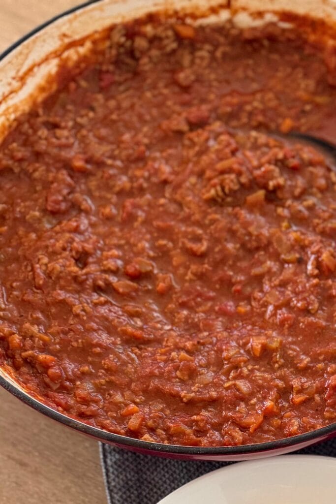 Spaghetti Bolognese gluten free