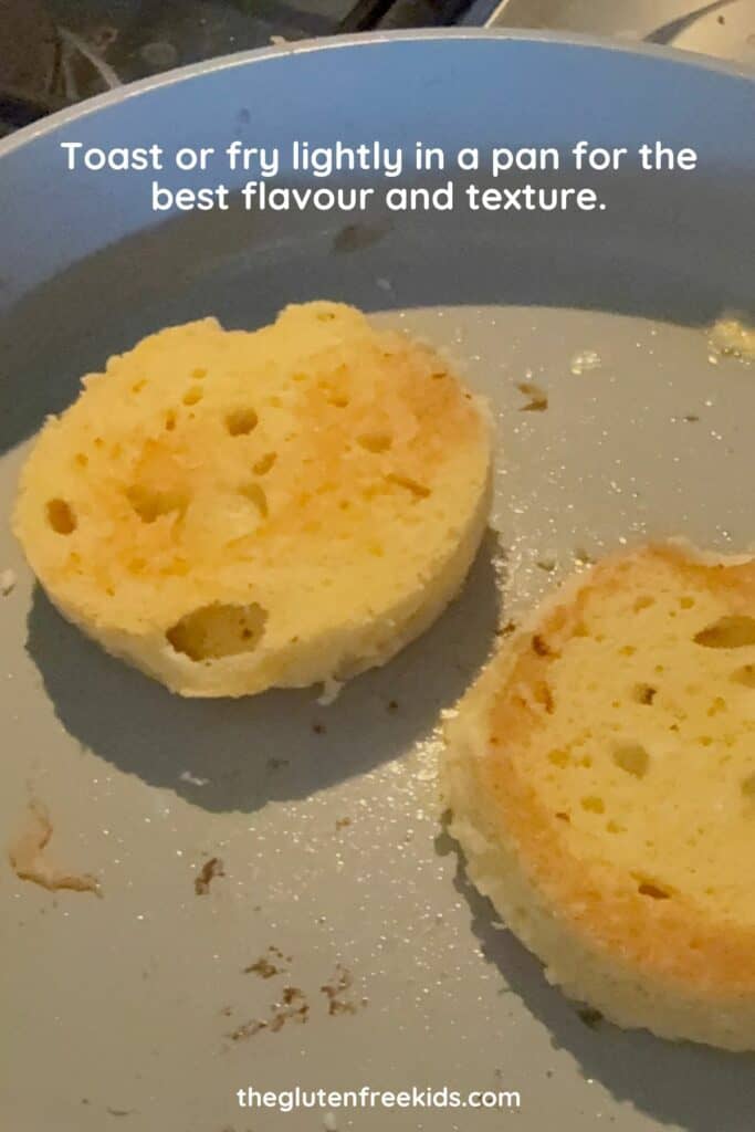 Toast or fry - pop in the toaster or fry lightly in a pan for the best flavour and texture.