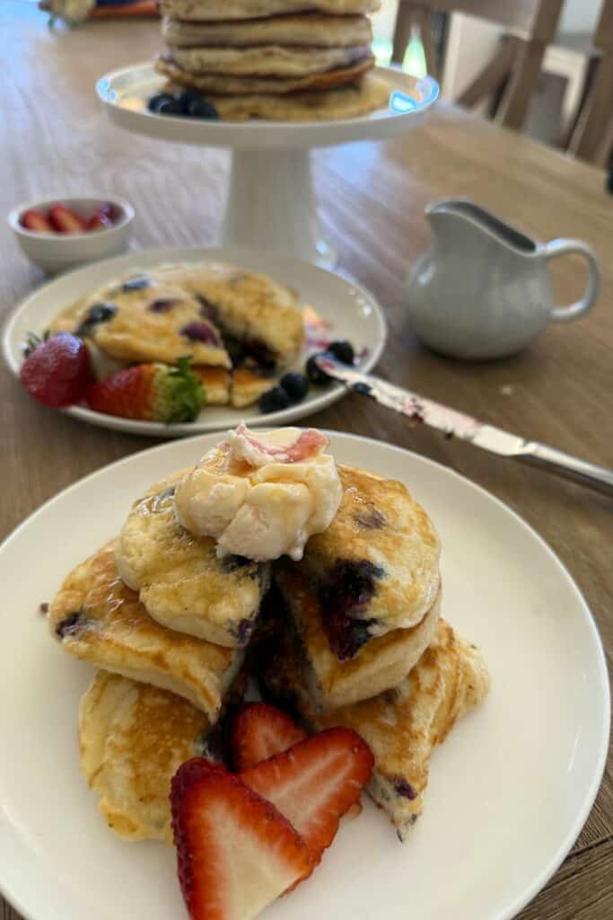 best gluten-free blueberry pancakes