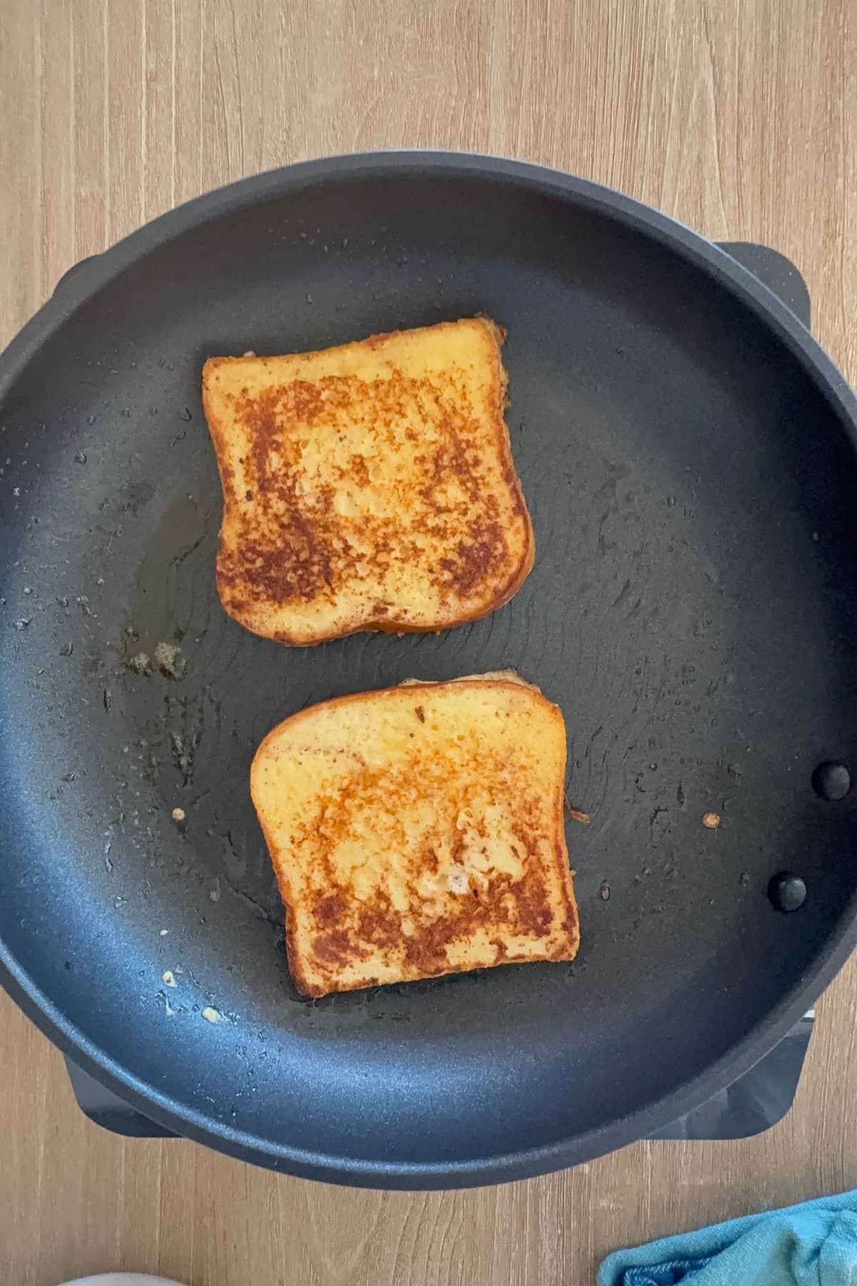 cook each slice of french toast until golden brown