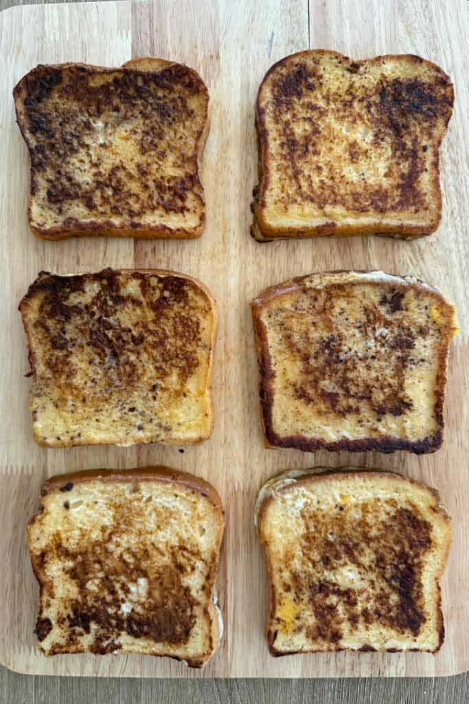 how to freeze french toast slices