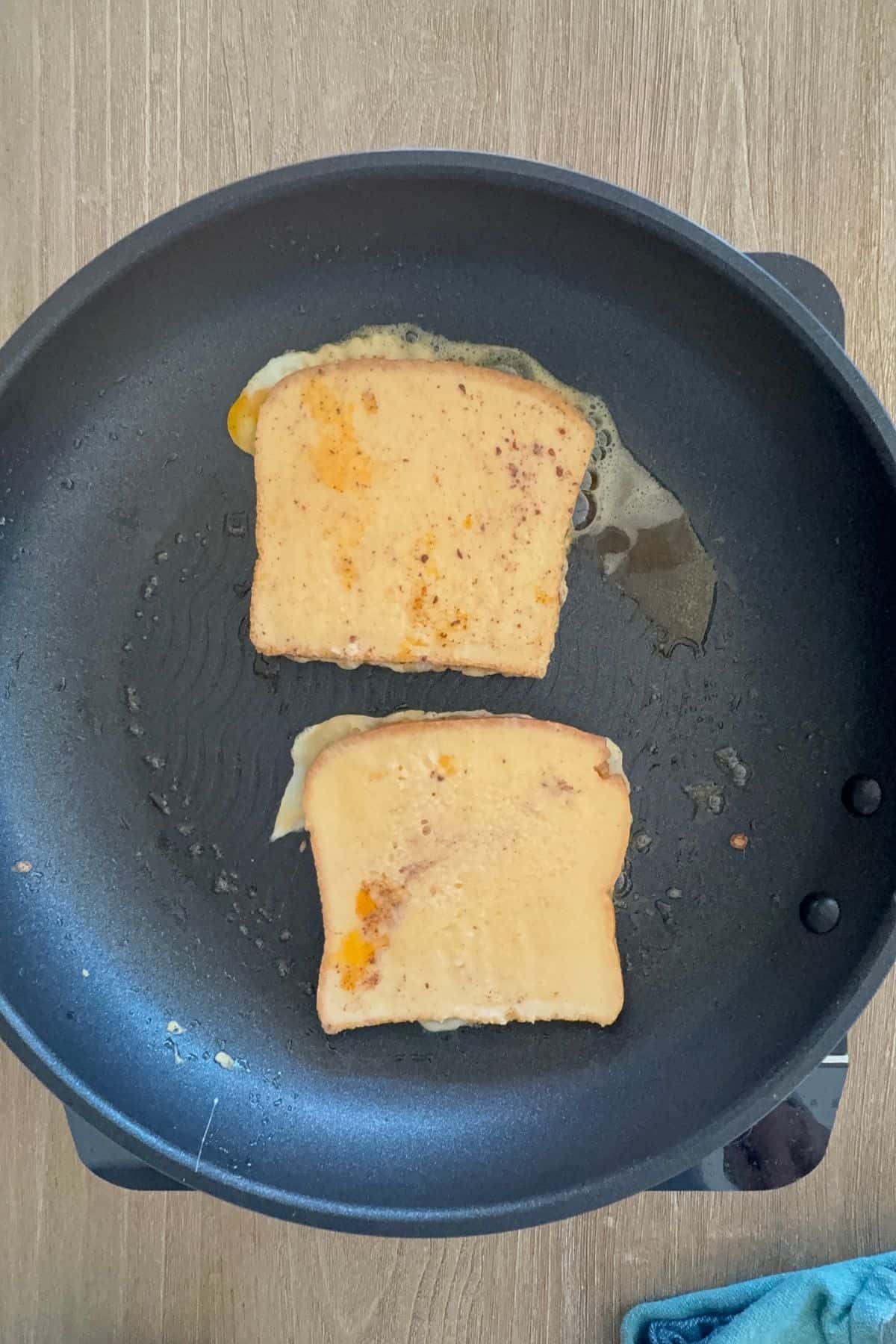 pan frying gluten-free French Toast