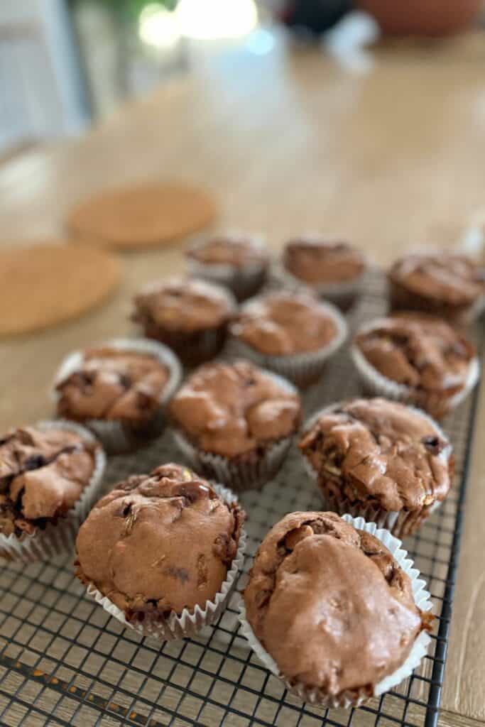 Gluten-Free Chocolate Zucchini Muffins