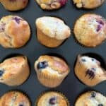 tray of gluten-free muffins
