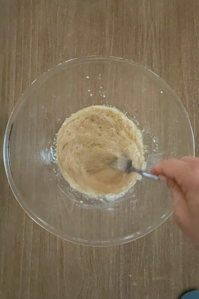 whisk eggs milk oil and sugar together