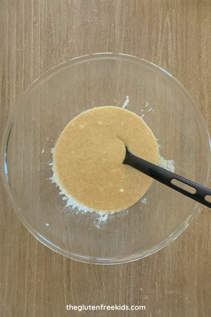 whisk wet ingredients together until smooth