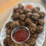 French Onion Meatballs (Gluten-Free)