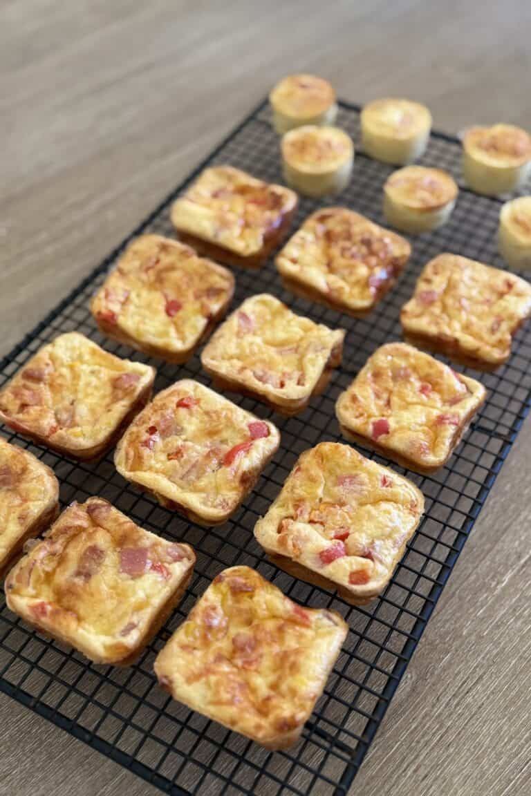 Gluten-free crustless quiches