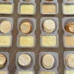 cheese dip served with gluten-free crackers